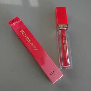 【新品未使用 送料込】クリオ メルティング デューイー ティント CLIO MELTING DEWY TINT 02フラッシュモーメント 韓国コスメ リップ