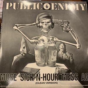 Public Enemy /Muse Sick-N-Hour Mess Age 中古レコード4枚組