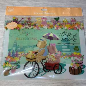 サイン入りクリアホルダー ディズニー ダッフィー シェリーメイ TDS TDL
