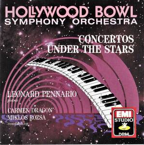 廃盤超希少 初期米盤 レナード・ペナリオ Concertos under the Stars アディンセル ワルソー・コンチェルト ピアノと管弦楽のための作品集