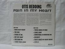 【LP】 OTIS REDDING / ★新品未開封・180g盤★ PAIN IN MY HEART EU盤 オーティス・レディング ペイン・イン・マイ・ハート_画像2