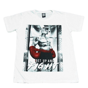 ポパイ ボクシング ジョーク アメリカ ストリート系 おもしろTシャツ メンズ 半袖★tsr0075-wht-m