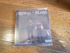 新品CD BOULEVARD AUTHOR SHOWBIZ x MILANO BOULEVARD AUTHOR Lord Finesse、Buckwild muro dev large kiyo 