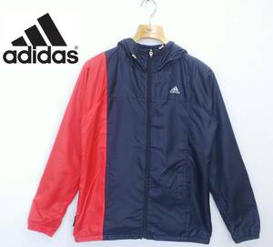 ★adidas*Ｌサイズ*ウィンドブレーカー*裏メッシュ*スポーツ*アディダス*ジャンパー*レディース*アウター*　＃3303