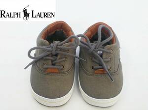 ★Polo Ralph Lauren*サイズ4*10cm*ファーストシューズ*ベビーシューズ*ラルフローレン*くつ*　＃3328