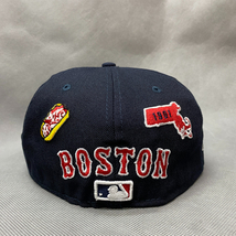 限定モデル 「7」59FIFTY ニューエラ Newera ボストン REDSOX レッドソックス 紺 MLB エリアコード AreaCode ジョージワシントン USA正規品_画像5