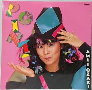尾崎亜美 : POINTS シール帯なし 国内盤 中古 アナログ LPレコード盤 1983年 C28A0310 M2-KDO-91