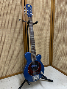 PIGNOSE/ピグノーズ アンプ内蔵 コンパクトギター 6弦 ブルー系 ミニギター エレキギター 札幌市 