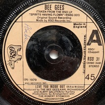 【試聴 7inch】Bee Gees / Love You Inside Out 7インチ 45 muro koco フリーソウル サバービア _画像1