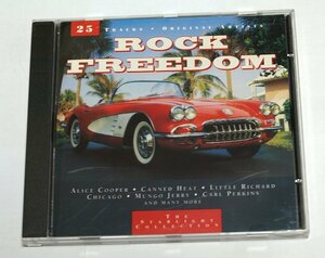 ROCK FREEDOM / V.A. CD Chicago,Mike Berry,Carl Perkins,Little Richard,Mungo Jerry,Alice Cooper,Fats Domino,The Troggs,Coasters