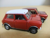 ＡＵＴＯ　ＰＩＬＥＮ　ＭＯＲＲＩＳ　ＭＩＮＩ　ＣＯＯＰＥＲ　赤/白・エンジメタ　２台セット　オートピレン　長さ約７３ｍｍ_画像3