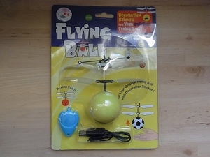 ・ELAiCE FlyingBall フライングボール ボール型ヘリ イエロー【未使用保管品】