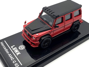 【気軽に楽しむ大人のインテリア】Mecedes-Benz AMG G63/Red-1/64-思い出 夢 ノスタルジー 蘇る ☆未使用、未展示品☆即決有☆彡