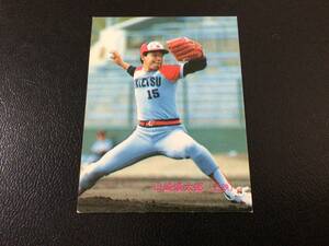 良品　レアブロック　カルビー89年　山崎（近鉄）No.169　プロ野球カード