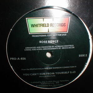 Rose Royce - Is It Love You're After 12 INCHの画像4