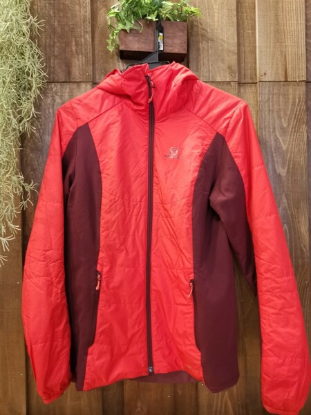 SALOMON インサレーションジャケット DRIFTER MID HOODIE W　ドリフターミッドフーディ