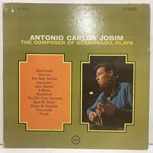 ■即決 Antonio Carlos Jobim / Composer of Desafinado 87085 オリジナル DG STEREO RVG アントニオ・カルロス・ジョビン