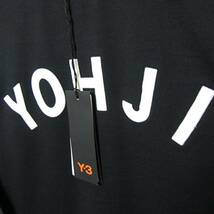 新品タグ付き Y-3 YOHJI YAMAMOTO ヨウジヤマモト ロゴ入り カットソー ロングTシャツ U YOHJI LS TEE メンズ ユニセックス 黒 Sサイズ_画像4