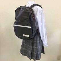 (新品) 大阪府 花園中学校 サブバッグ(補助カバン) /リュック/スクールバッグ/通学カバン/学生カバン/指定/デイバッグ/校外学習/遠足/旅行_画像1