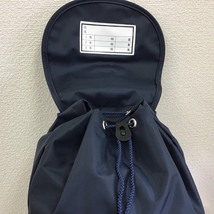 (新品) 大阪府 池島中学校 サブバッグ(補助カバン) /リュック/体操着袋/スクールバッグ/通学カバン/学生カバン/指定/デイバッグ_画像7