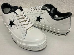  dead stock made in Japan Converse one Star CONVERSE ONE STAR OX white black re zha cai z81/2 27.0 [m-0097]