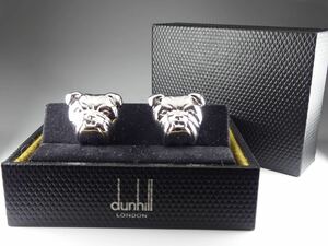 Dunhill AD 925bru dog Icon cuffs cuff links 