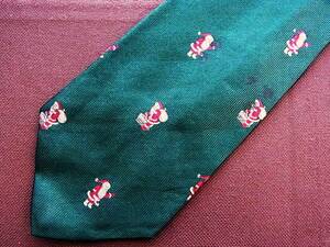 0^o^0ocl!FK7039 Moschino [ Santa Claus * embroidery ] necktie 