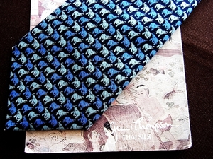 0^o^0ocl!FK7137 Jim Thompson [.* elephant * animal ] necktie 