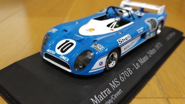 即決　PMA MATRA　MS670B　マトラ　LM　ルマン　1973　＃10　1/43　限定　絶版　レア