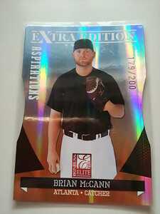 2011 Elite Aspirations Brian McCann 200枚シリアル