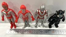 210121B☆ バンダイ 円谷プロ ウルトラマンパワード? ユリアン メフィラス星人 ソフビ 色々 4体セット ♪配送方法＝ヤフネコ宅急便♪_画像3