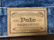 美品 Polo by Ralph Lauren ラルフローレン キッズ ジージャン／コーデュロイ ４ ダメージ加工 100サイズ相当 5歳ぐらい_画像6