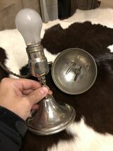 【vintage】デスクライト Light lamp ランプ ライト 店舗什器 antique 古道具 アンティーク ヴィンテージ US 古着 雑貨 ディスプレイ 照明_画像9