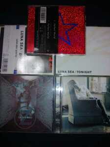 AION　LUNA SEA　真矢　Jジェイ CD5枚■Z zetto／No Sticks／Perfect World／gravity／TONIGHT■ アルバム　シングル　まとめ売り　LN007