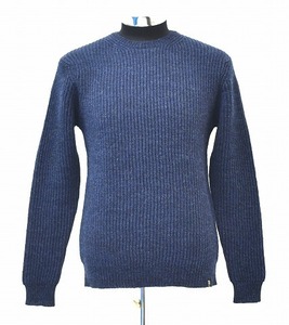 BEDWIN & THE HEARTBREAKERS (ベドウィン&ザ・ハートブレイカーズ)C-NECK KNIT SWEATER WRIGHTクルーネックニットセーター リブ NAVY3