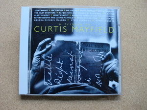 ＊【V.A】A Tribute To Curtis Mayfield／エリック・クラプトン、ロッド・スチュワート 他（WPCP5796）（日本盤）