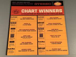 LP(輸入盤)●オムニバス『CHART WINNERS』ブルック・ベントン,ザ・ダイアモンズ,プラターズ,ダイナ・ワシントン,他●良好品！