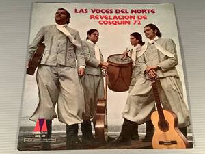 LP(輸入盤)●LAS VOCES DEL NORTE／REVELACION DE COSQUIN 72※アルゼンチン●良好品！