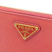 新品未使用☆プラダ【PRADA】サフィアーノ ラウンドファスナー 長財布☆箱ギャラカード付き☆_画像4