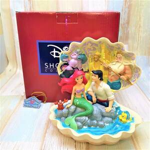  new goods rare * little * mermaid The Little Mermaid Ariel Disney tiger tishon shell base triton .*eneskoENESCO*Disney