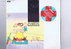 新品同様 LP Amii Ozaki / Plastic Garden / 尾崎亜美 プラスティック・ガーデン インサート付き シュリンク付き（開封済） C28A0362