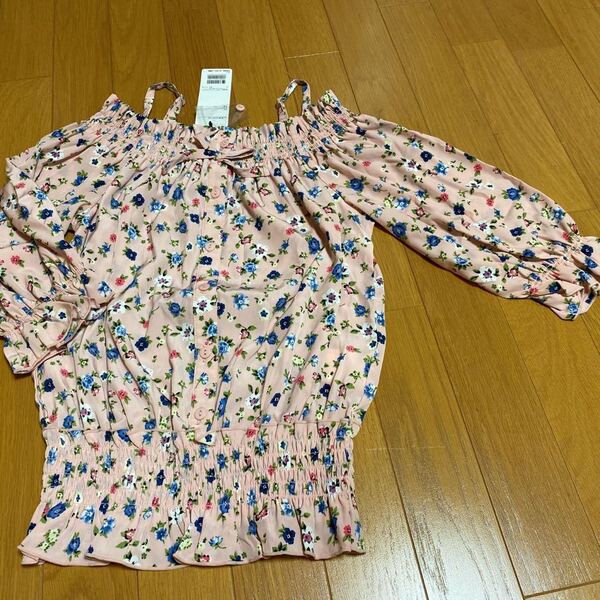 新品・タグ付★ラブトキシック 肩あき♪ カットソー L(160)★3190円 Lovetoxic