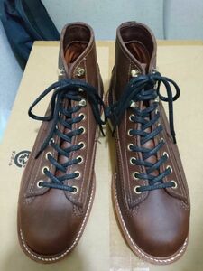  Chippewa CHIPPEWAjenelaru utility boots Maple 5251MPL horn wing Chrome Excel 7.5D unused 