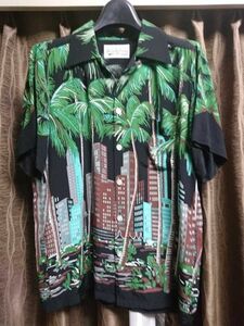  Wacko Maria WACKO MARIA New York NYC aloha shirt Hawaiian shirt Hori zontaruS beautiful goods 