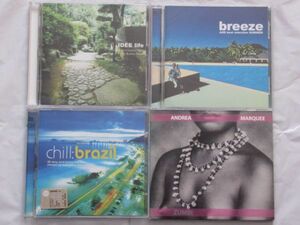 D8-1 CD ビクター 他 ブラジル音楽 4枚セット IDEF life . breeze . chill brazil . ZUMBI サンバ ボサノバ ダンスミュージック