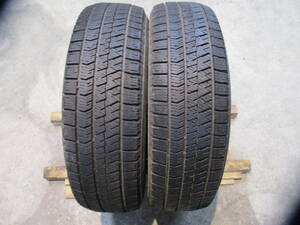 8分山 スタットレス.185/65R15 ブリジストン VRX2　２本 R-28