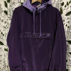 新品 X-LARGE CARROTS 2TONE ANORAK S 定価19,800円 紫エクストララージ xlarge jkt ジャスティン アノラック パーカー コラボ