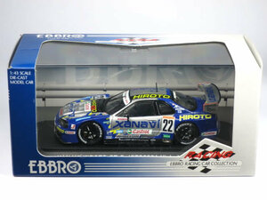 1/43 JGTC 2001 XANAVI HIROTO R34 GT-R HIGH DOWN FORCE (43290)