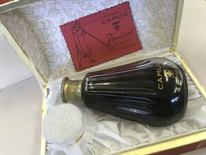 ☆未開栓♪CAMUS COGNAC BACCARAT カミュ GRANDE MARQUE 1863 バカラクリスタルボトル ブランデー