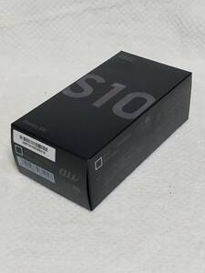 ** пустой коробка только выставляется #BOX2 au KDDI S10 Galaxy S10. пустой коробка. корпус нет. SCV41SKA ощущение б/у иметь 
